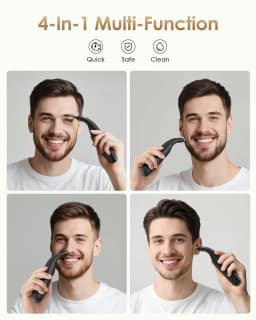 Durable Nose and Ear Shaver Replacement Head - Compatible with OneBlade QP2734/QP2834/QP25XX/QP26XX/Pro 360 Precision Dual Blade