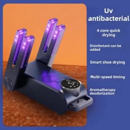 Foldable Shoes Dryer UV Shoes Dryer With Intelligent Timer Household Deodorizing Sterilizing Shoe Dry Machine Boot Dryer Heater