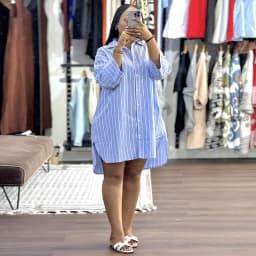 Vintage Oversized Striped Shirts Women's Blouses Loose Casual Fashion Lapel Single-Breasted Top for Spring Lady Streetwear