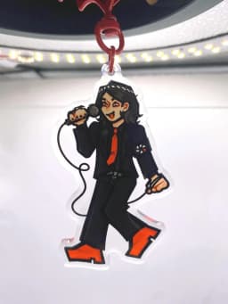 My Chemical Romance Epoxy Keychains PVC Collectible Key Ring for Fans
