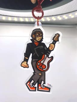My Chemical Romance Epoxy Keychains PVC Collectible Key Ring for Fans