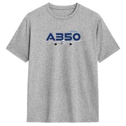 Airbus A350 T Shirt Men  Vintage T Shirts Summer Crew Neck Leisure Tee Shirt Hot Sale Oversized Tops