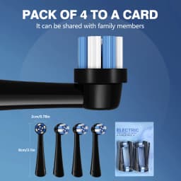 2026 new toothbrush replacement brush head, compatible with iO2/3/4/5/6/7/8/9/10 full series