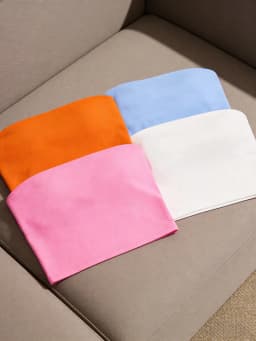 Women 4 Pack Strapless Tube Top Set Casual Solid Sleeveless Bandeau Top Set