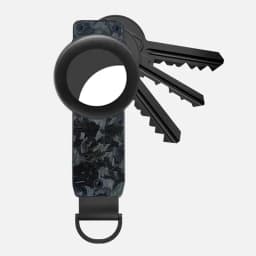 Aluminum Alloy Keychain for Apple Airtag Key Holder Compatible Tracking Keyfob for Smart Key Rings