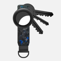 Aluminum Alloy Keychain for Apple Airtag Key Holder Compatible Tracking Keyfob for Smart Key Rings