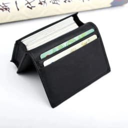 New Multifunctional Card Sleeve Casual Cowhide Business Card Bag Business Coin Purse Men's