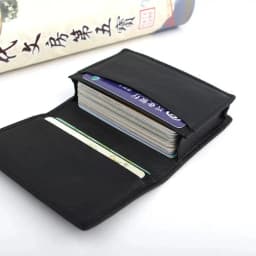 New Multifunctional Card Sleeve Casual Cowhide Business Card Bag Business Coin Purse Men's
