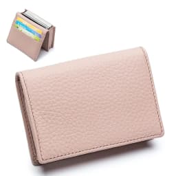 New Multifunctional Card Sleeve Casual Cowhide Business Card Bag Business Coin Purse Men's