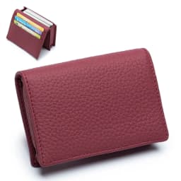 New Multifunctional Card Sleeve Casual Cowhide Business Card Bag Business Coin Purse Men's