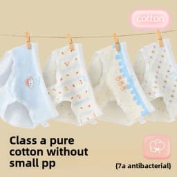 4 Pack Girls Underwear Cotton A-Class for 3-15 Years No Wedgie Summer Comfort