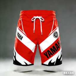 2026 Summer New Yamaha Stripe Coloring Fashion Sports Outdoor Fitness Shorts, Men Women Large Casual Motorcycle Riding Shorts