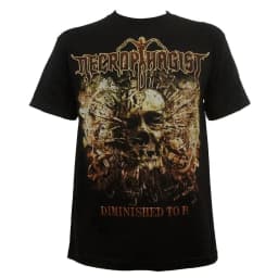 Authentic NECROPHAGIST Band Diminished To B Song Lyrics T-Shirt S-2XL NEW