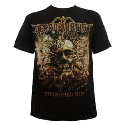 Authentic NECROPHAGIST Band Diminished To B Song Lyrics T-Shirt S-2XL NEW