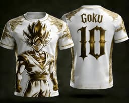 2026 Dragon Ball Official Licensed 3D Printed T-shirt Adult & Kid S-6XL 90cm-160cm Trendy Goku Vegeta Tees