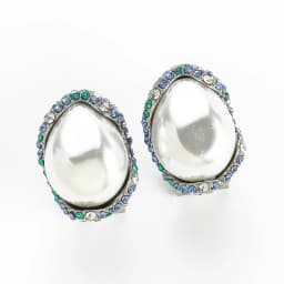 Vintage Pearl Stud Earrings Woman Elegant Jewelry Silver Color Accessories Rhinestone Luxury Irregular Designer Wedding New 2026
