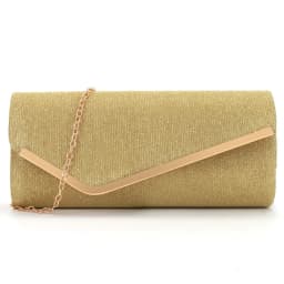 Fashionable Clutch Bag, New Versatile Makeup Bag for Women's Weddings, Round-bottomed Metal Flip Top Dinner Bag