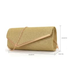 Fashionable Clutch Bag, New Versatile Makeup Bag for Women's Weddings, Round-bottomed Metal Flip Top Dinner Bag