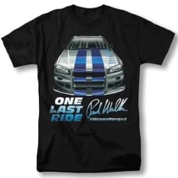 2026 Fast and Furious Shirt Movie Paul Walker Classic T-Shirt Cotton Brand Printed T-Shirt Men's Casual Y2K Top Harajuku Summer