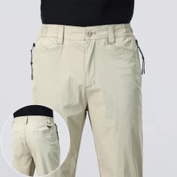 Thin Fashionable Straight Men's Casual Pants Loose Casual Business Stretch Pants Comfortable Breathable Male Brand Pants