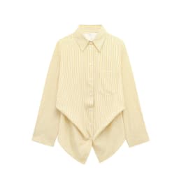 2026 Women's New Spring Striped Lapel Button Down Shirt, Casual and Versatile for Daily Outings, Effortless Style