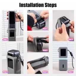 SIKAI 2.0 Version Silicone Case for Anker Zolo 165W (25000mAh) PowerBank Shockproof Cover with Cable Organizer Ring Lanyard Hole