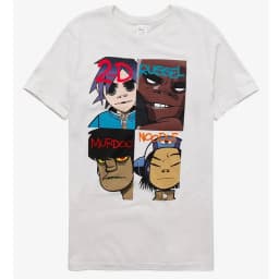 Gorillaz, A British Virtual Band, Is A Street Urchin Casual T-shirt Luxury Band Brand for Both Men and Women Top