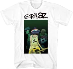 Gorillaz, A British Virtual Band, Is A Street Urchin Casual T-shirt Luxury Band Brand for Both Men and Women Top