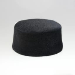 Mens Muslim Prayer Kufi Hat Islamic Arabic Kofia Topi Prayer Hat Beanie Arabian Headwear Ramadan Eid Gift Black