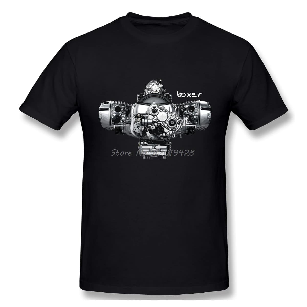 2026 Boxer Engine R1200gs 1200 Gs R Adventure R1200rt Rt R R1200r Summer Tops For Man Cotton Fashion Family T Shirts Tee Gift