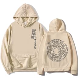 HarryStyles KISS ALL THE TIME. DISCO, OCCASIONALLY. Hoodies Album Design Graphic Print Sweatshirts Women Clothing Fleece Hoodie