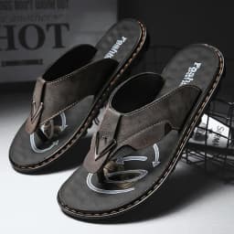 Flip-Flops Summer Classic High-Quality Fashion Soft-Sole Non-Slip Comfort Breathable Light Outdoor Men's Casual Walking Slippers