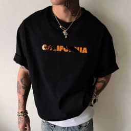 Plus Size Men's T-shirt 100% Cotton Versatile Daily Tees Casual Sweat-absorbing Breathable Short Sleeve Tops Male Clothing 7XL