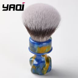 2026 YAQI Wet Shaving Brush Starry Night New 28MM Synthetic Hair Mens Shaving Brush