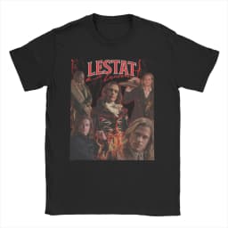 Men Women Graphic Printed The Vampire Lestat 2026 TV Series Tee T Shirt Pure Cotton T-shirts Clothing
