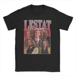 Men Women Graphic Printed The Vampire Lestat 2026 TV Series Tee T Shirt Pure Cotton T-shirts Clothing