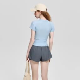 Korean Ins Style High-end Conservative Flat Corner Cover Belly Slimming Split Body Hot Spring Swimsuit for Women in Water Tones