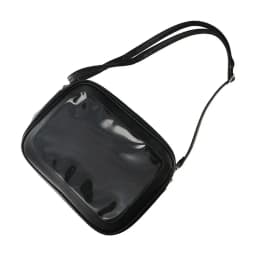 Multifunction Zipper Bag Solid Color Itabag PU Cotton Bag Transparent Bags Wallet Storage Bag Shoulder Bag Travel