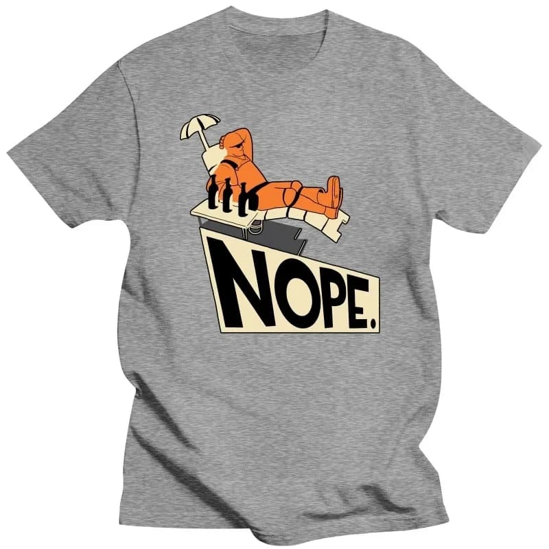 Engineer Team Fortress 2 'Nope Avi 100% Cotton Manga Vintage Anime Clothes.oversized T Shirt Men Clothing Heavyweight Sweatshirt