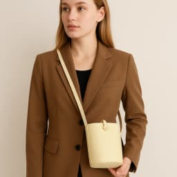 Girls Gift Exquisite PU Leather Shoulder Bag Soft Zipper Mobile Phone Pouch Large Capacity Casual Portable Handbags Daily Use
