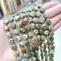 8MM Natural Stone Amethyst Tiger Eye Rose Quartz Gemstone Cut Beads DIY Jewelry Making Bracelet Necklace Accessories Wholesale