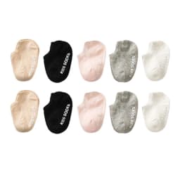 10 Pairs Baby Anti-Slip Adhesive Socks, Baby Walking Socks for the Floor, Ankle Socks Suitable for Summer