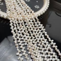 4–5mm Wheat-ear Shape 100% Natural Freshwater Pearls Loose Beads for Jewelry Making DIY Necklaces Bracelets and Accessories 36cm