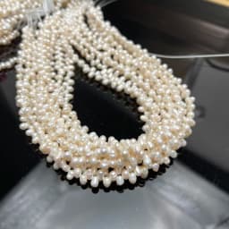 4–5mm Wheat-ear Shape 100% Natural Freshwater Pearls Loose Beads for Jewelry Making DIY Necklaces Bracelets and Accessories 36cm