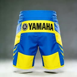 2026 Summer New Yamaha Blue Flames Fashion Sports Outdoor Fitness Shorts, Men Women Large Casual Motorcycle Riding Shorts