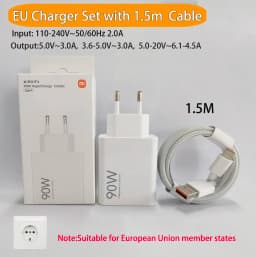 Original 90W XIAOMI Charger Poco Hypercharger Fast Charging Chargers Type C Mi 13 Ultra 14 15 17 Poco F8 Pro F7 X7 X6 Redmi Note