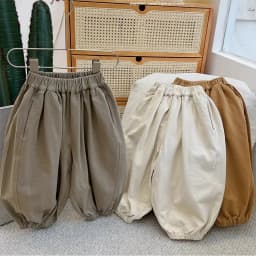 Kids Loose And Soft Lantern Trousers Spring And Autumn Children's Spring Wear Stylish And Fashionable Pants Forest Style