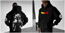 2026 New Anime Dragon Ball Printed Hoodie Sweatshirt Men's and Women's Hoodie Men's Tops Sports Hoodie Harajuku Y2K Hoodie