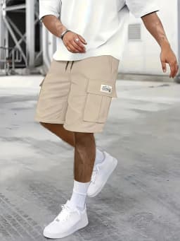 6XL Men's Plus Size Work Shorts Summer Comfort; Multi-pocket Outdoor Leisure Sport Beach Pants Hip Hop Elastic Waistband Shorts