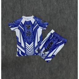 2026 Summer Fighting Competition New Set Men Women Kid Casual round Neck Short Sleeve Breathable Jersey & Shorts Boxing Suit